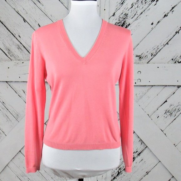 J. Crew Sweaters - Coral V-Neck Sweater